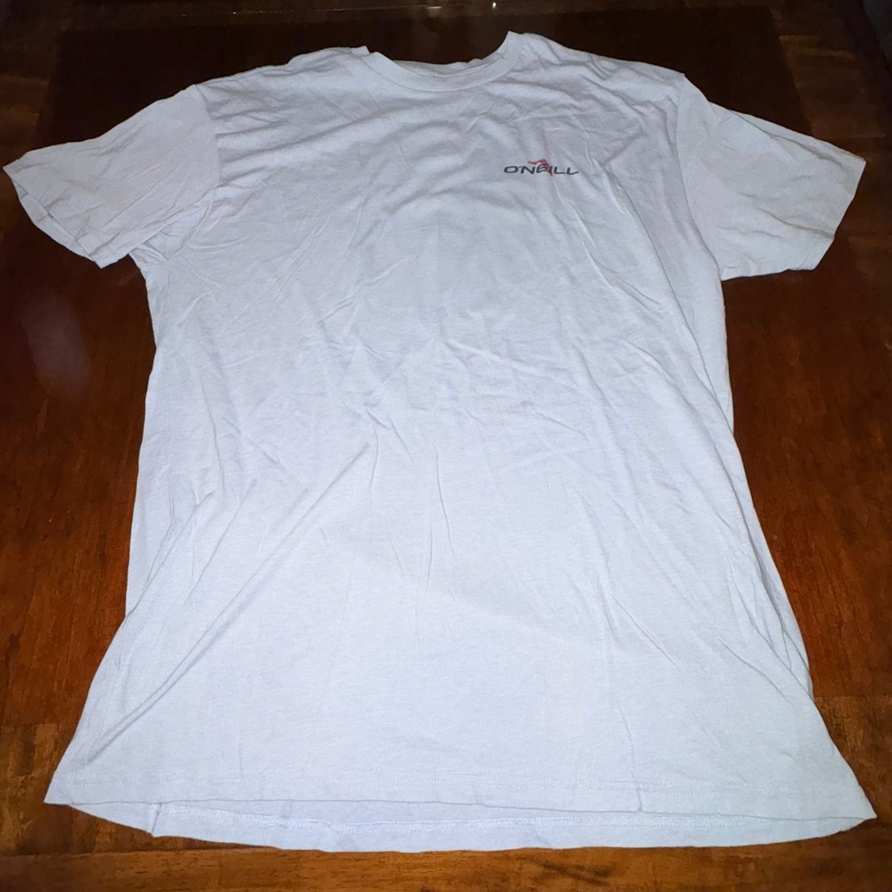 O'Neill Florida Flag Graphic T Shirt Light Blue XL Surf‎ Skate Tee
